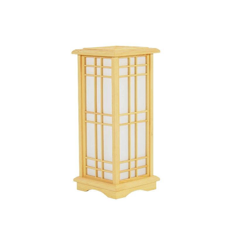 Japanese Tatami Wooden Floor Lamp