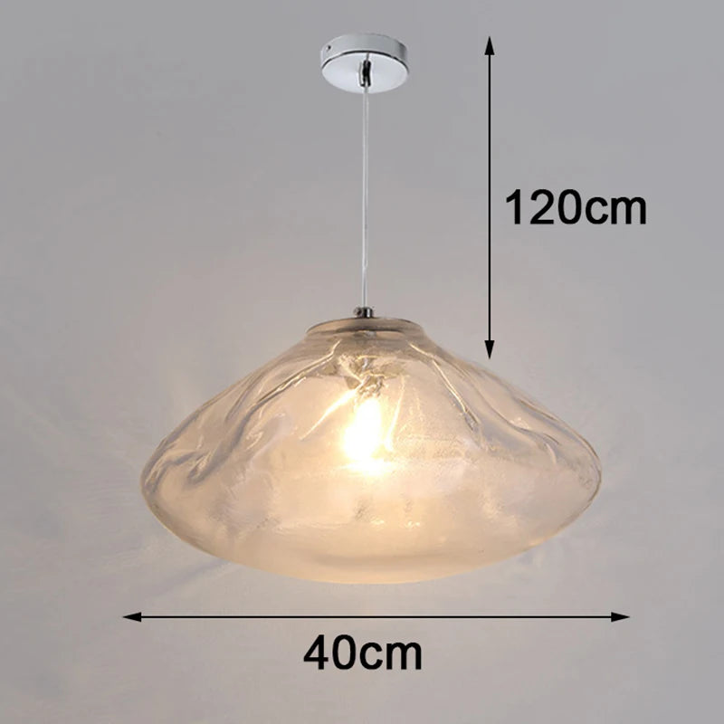 Glass Globe Chandelier – Modern Bubble Ball Cluster Pendant Light, 3 to 36 Lights, Clear, Amber or Smoky Grey, for Staircase, Foyer & Dining Room