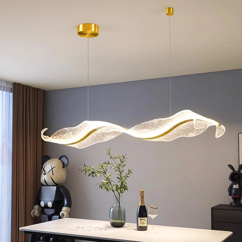 Modern Linear LED Pendant Light