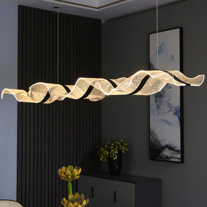 Modern Linear LED Pendant Light