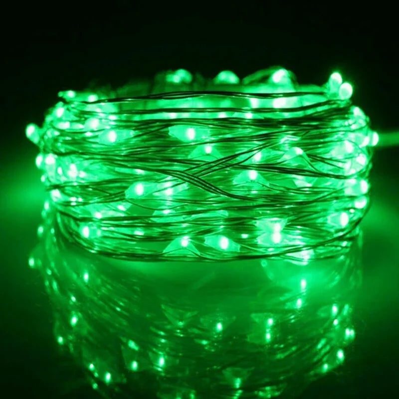 Battery Operated Fairy Lights – Mini LED String Lights, 1 m to 10 m in Warm White, Pink, Blue & Multicolour for Bedroom, Christmas & Wedding