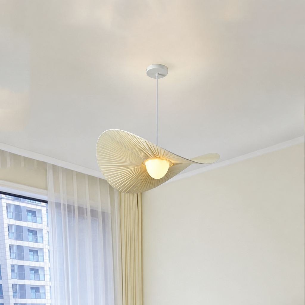 Pleated Fabric Pendant Light product photo
