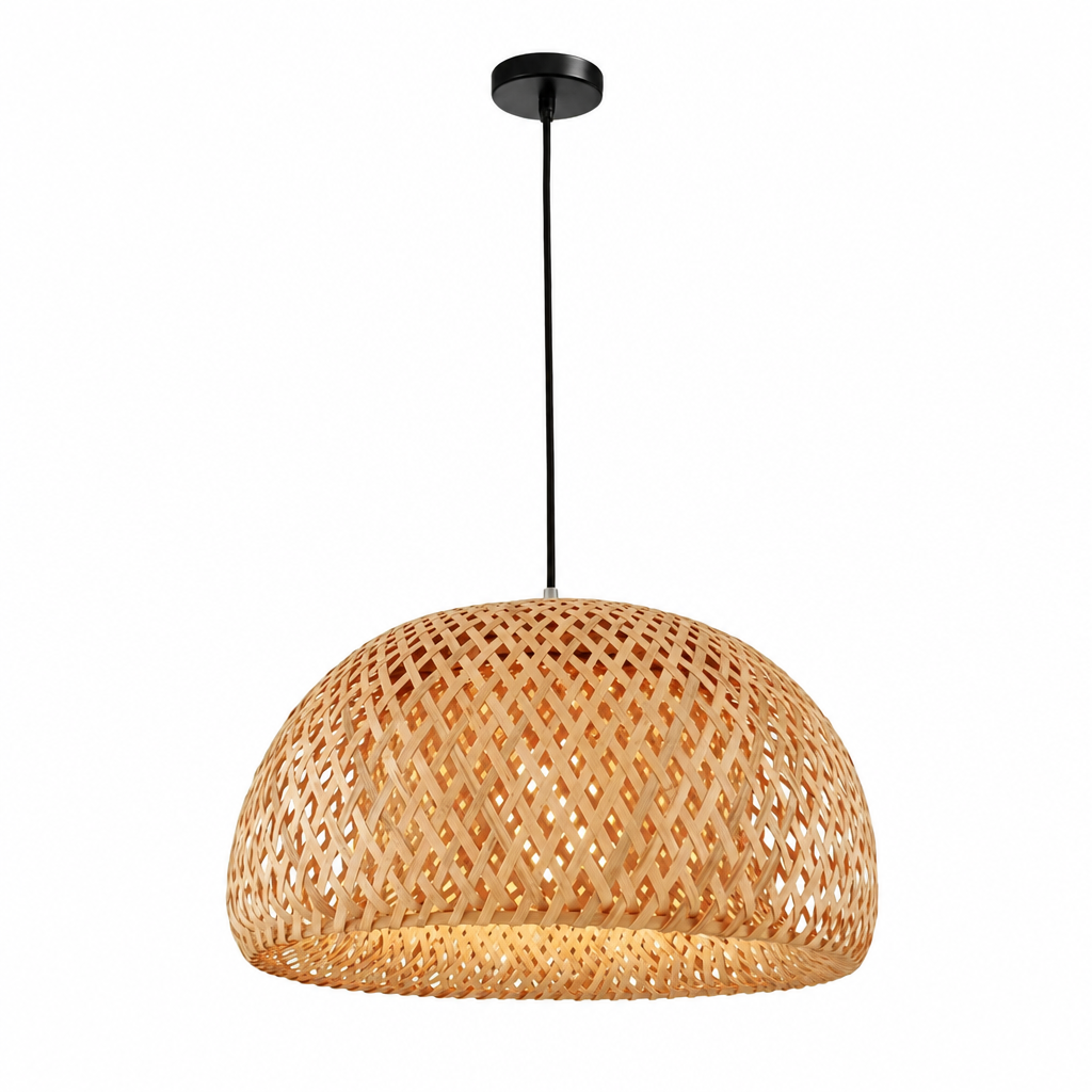 Bamboo Woven Pendant Light product photo