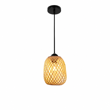 Bamboo Woven Pendant Light product photo